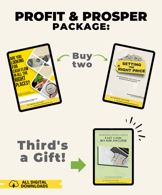 Profit & Prosper Package: Buy Two, Third's a Gift